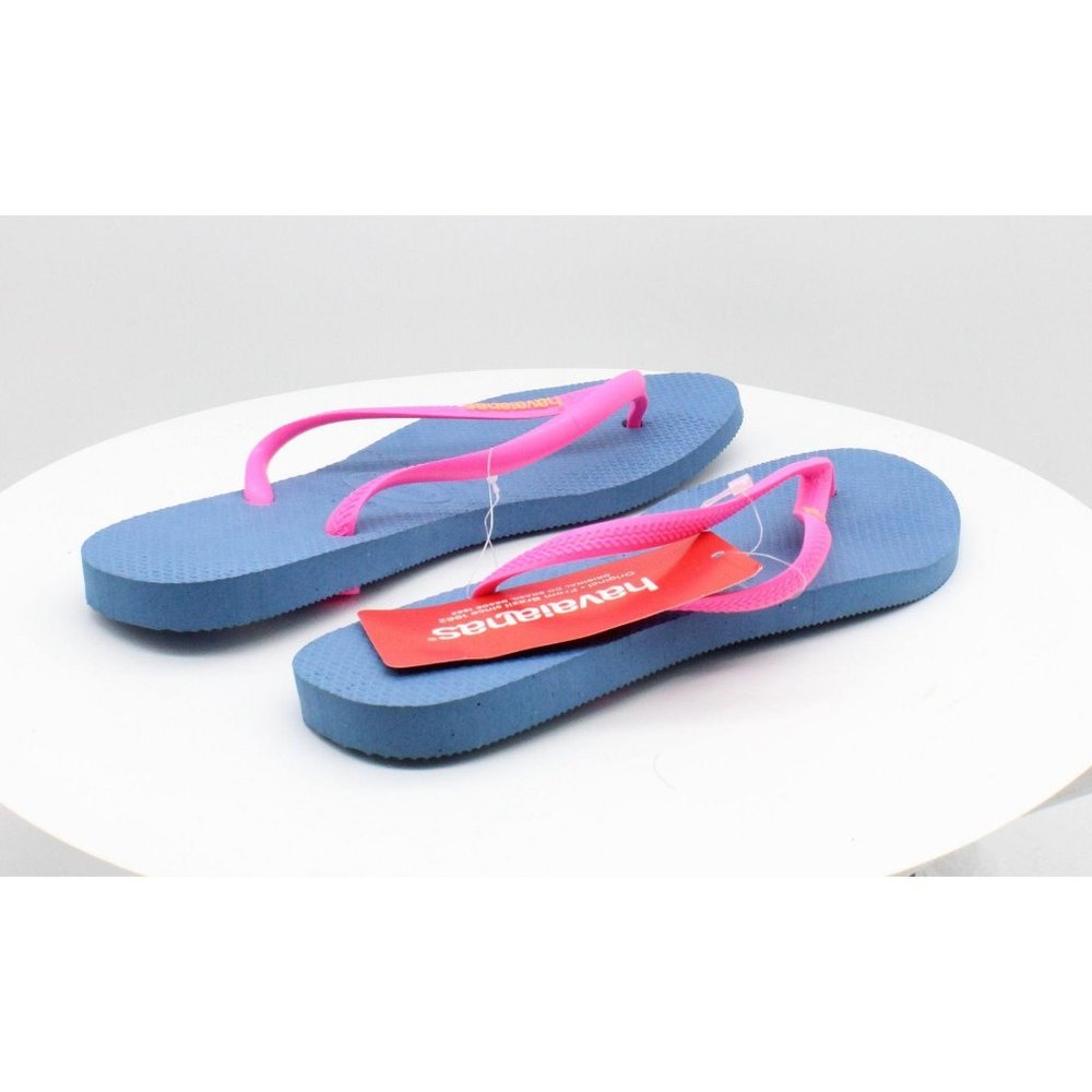 Havaianas Women's Slim Logo Pop-Up Flip Flops Wome - Picture 3 of 8